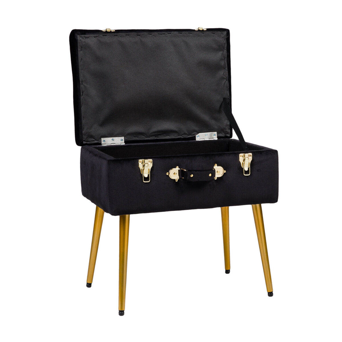 Σκαμπό Juki Μαύρο 50 x 35 x 46 - Image 2