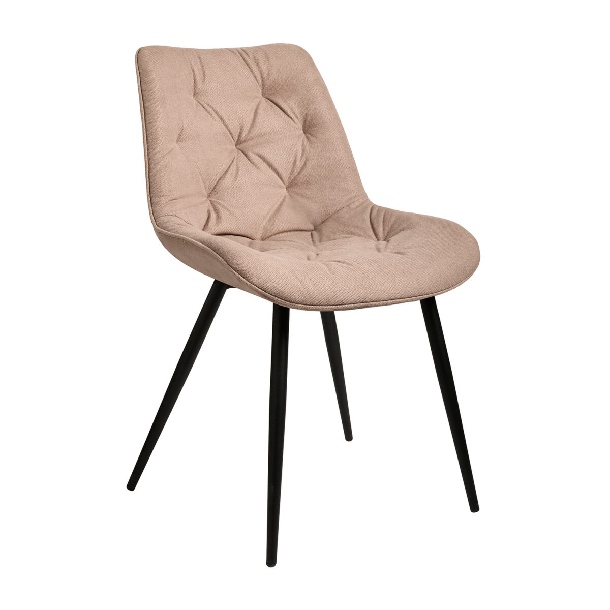 Καρέκλα Monica μπεζ 51 x 59 x 83