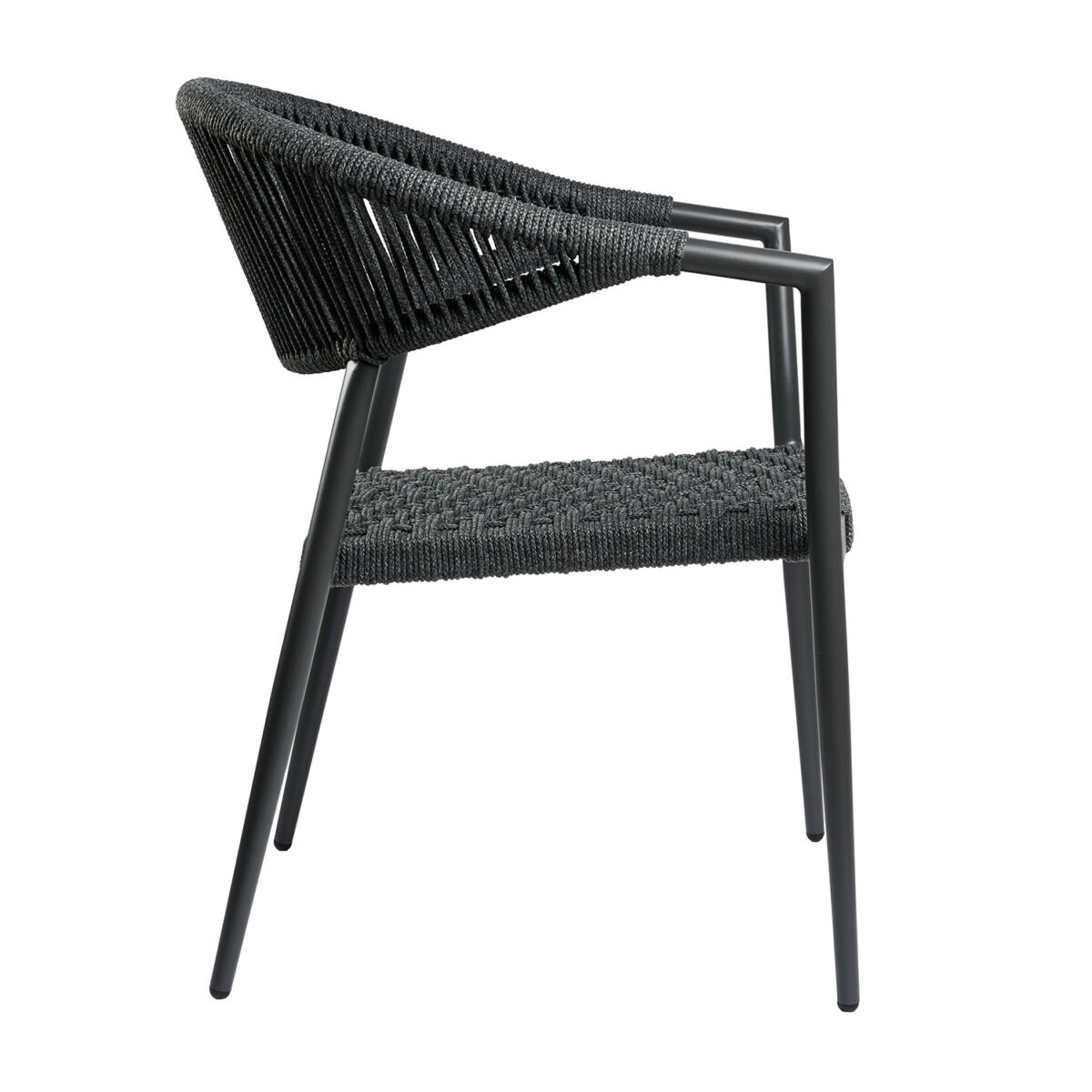 Πολυθρόνα Oggi με Γκρι σχοινί 55.5 x 59 x 78.5 - Image 2