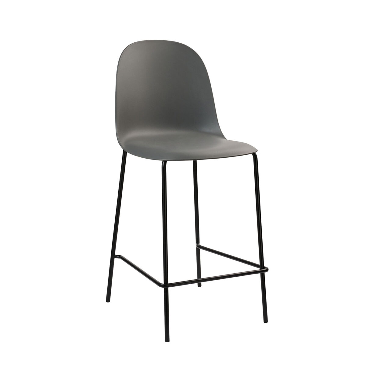 Σκαμπό Mango-Bar Γκρι 45 x 51 x 100