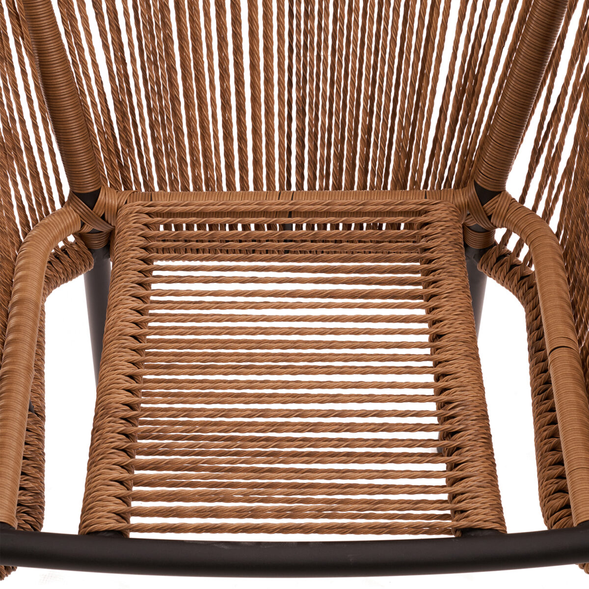 Πολυθρόνα Ipanema Φυσικό με Μαύρο Σκελετό 56 x 63 x 81 - Image 3