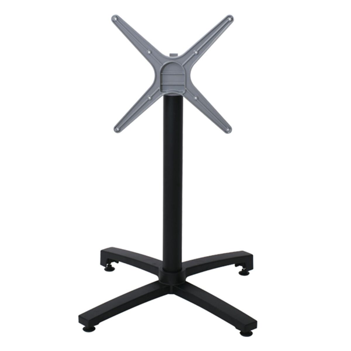 ALTEA Βάση Τραπεζιού Αλουμίνιο Απόχρωση Μαύρο, Πτυσσόμενη (6,20kg) - Image 4
