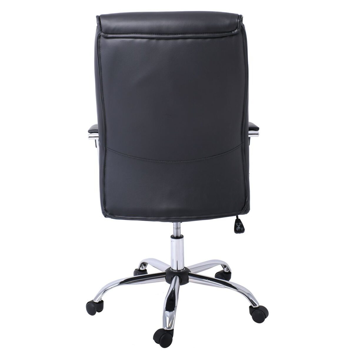 BF5100 Πολυθρόνα Διευθυντή Βάση Μέταλλο Χρώμιο - PU Μαύρο - Image 4