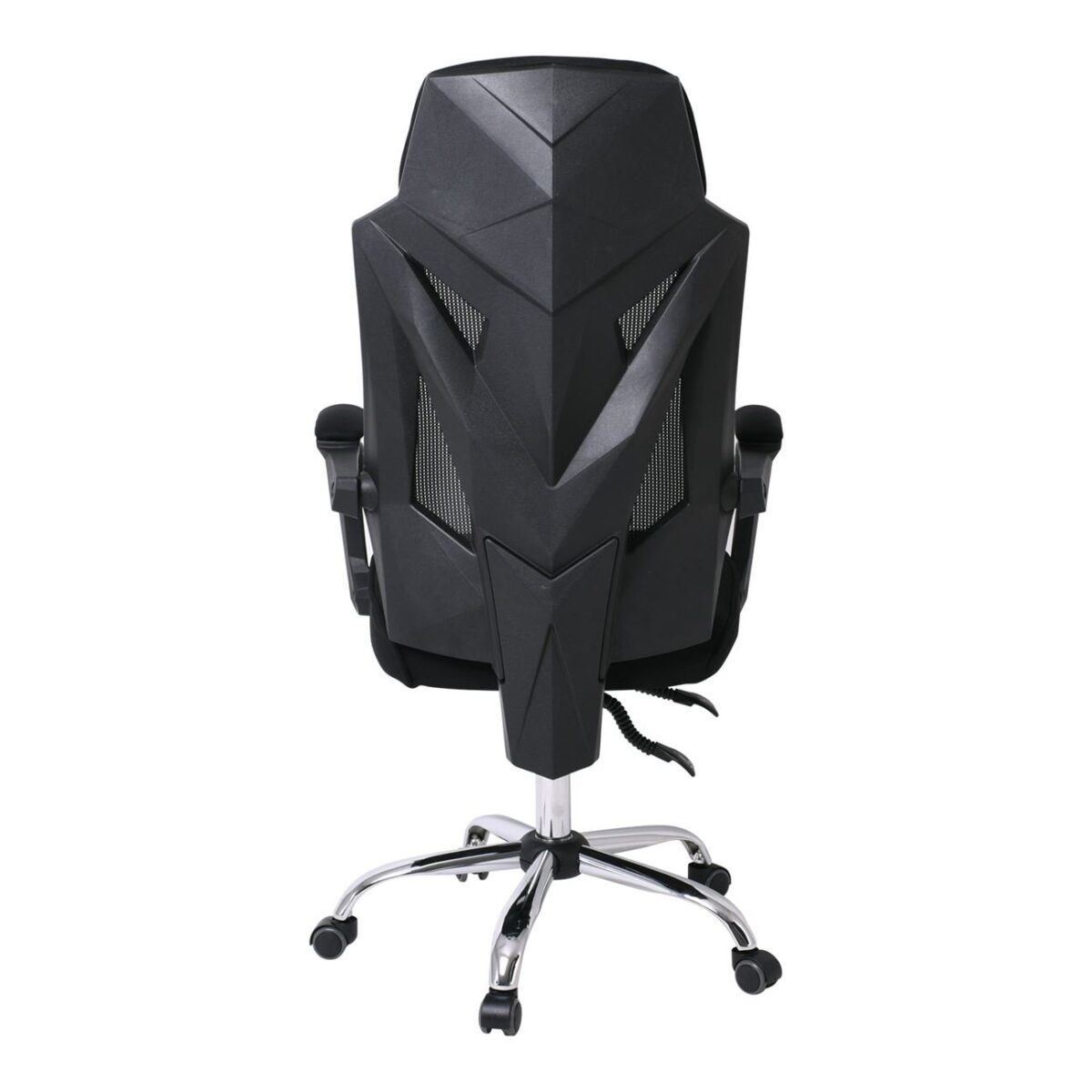 BF9450 Πολυθρόνα Relax Γραφείου Διευθυντή, Βάση Χρώμιο, PP Μαύρο, Mesh Μαύρο - Image 5