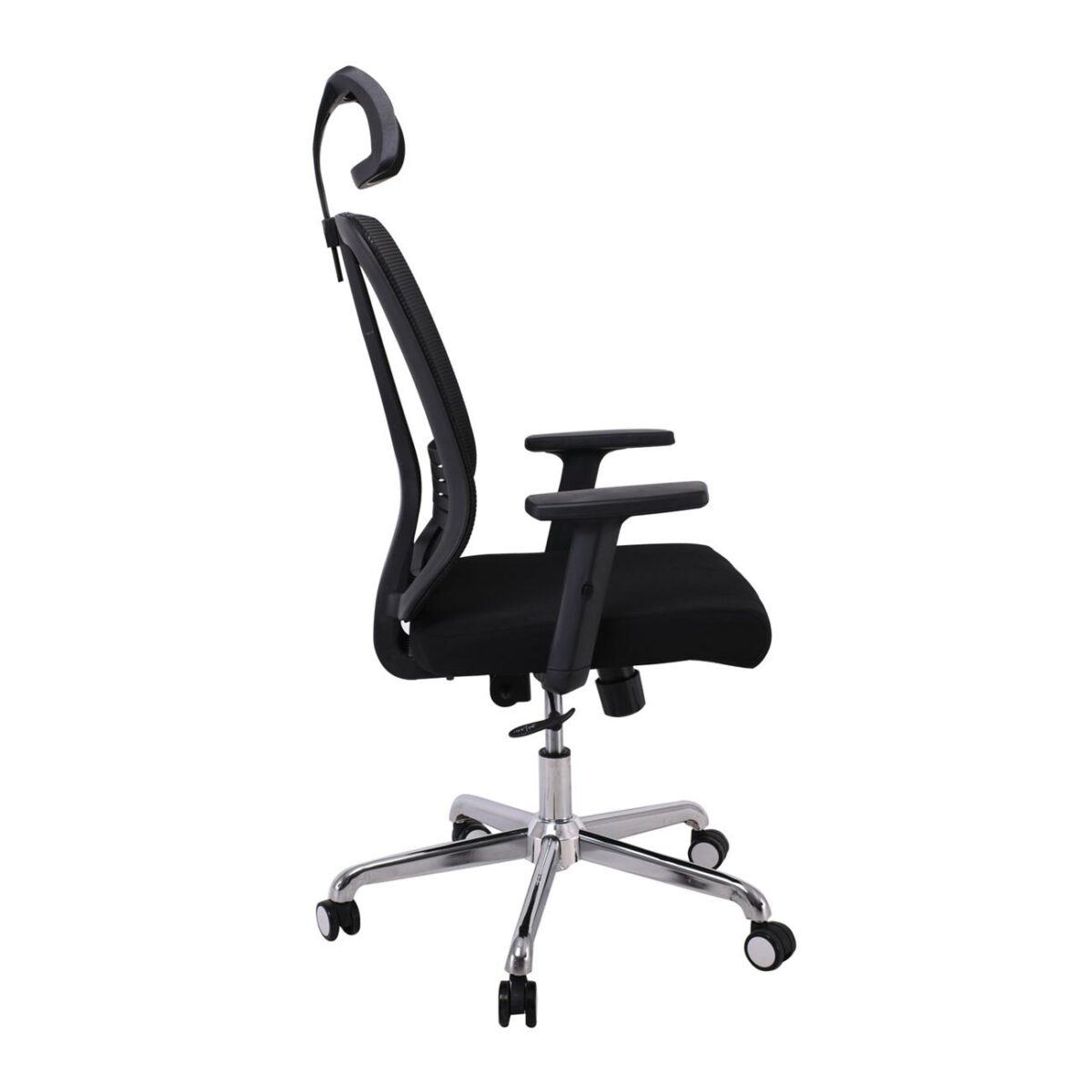 BF9500 Πολυθρόνα Γραφείου Διευθυντή Mesh Μαύρο, Μπράτσα up-down - Image 4