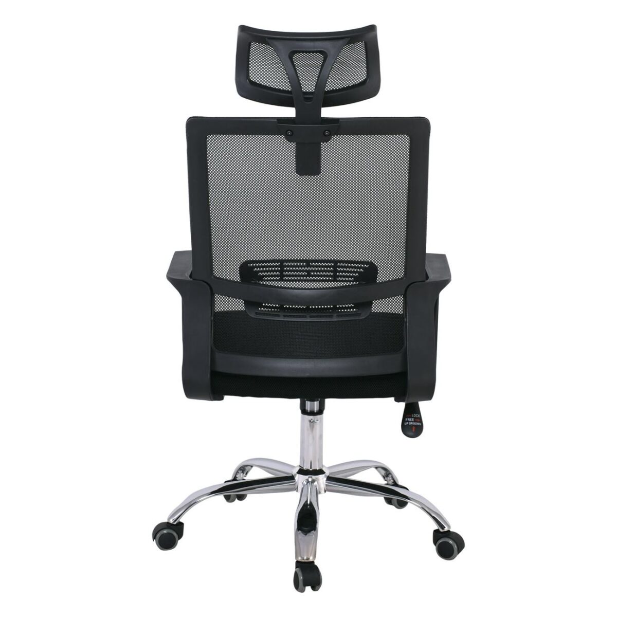 BF2030 Πολυθρόνα Γραφείου Διευθυντή Mesh Μαύρο - Image 5