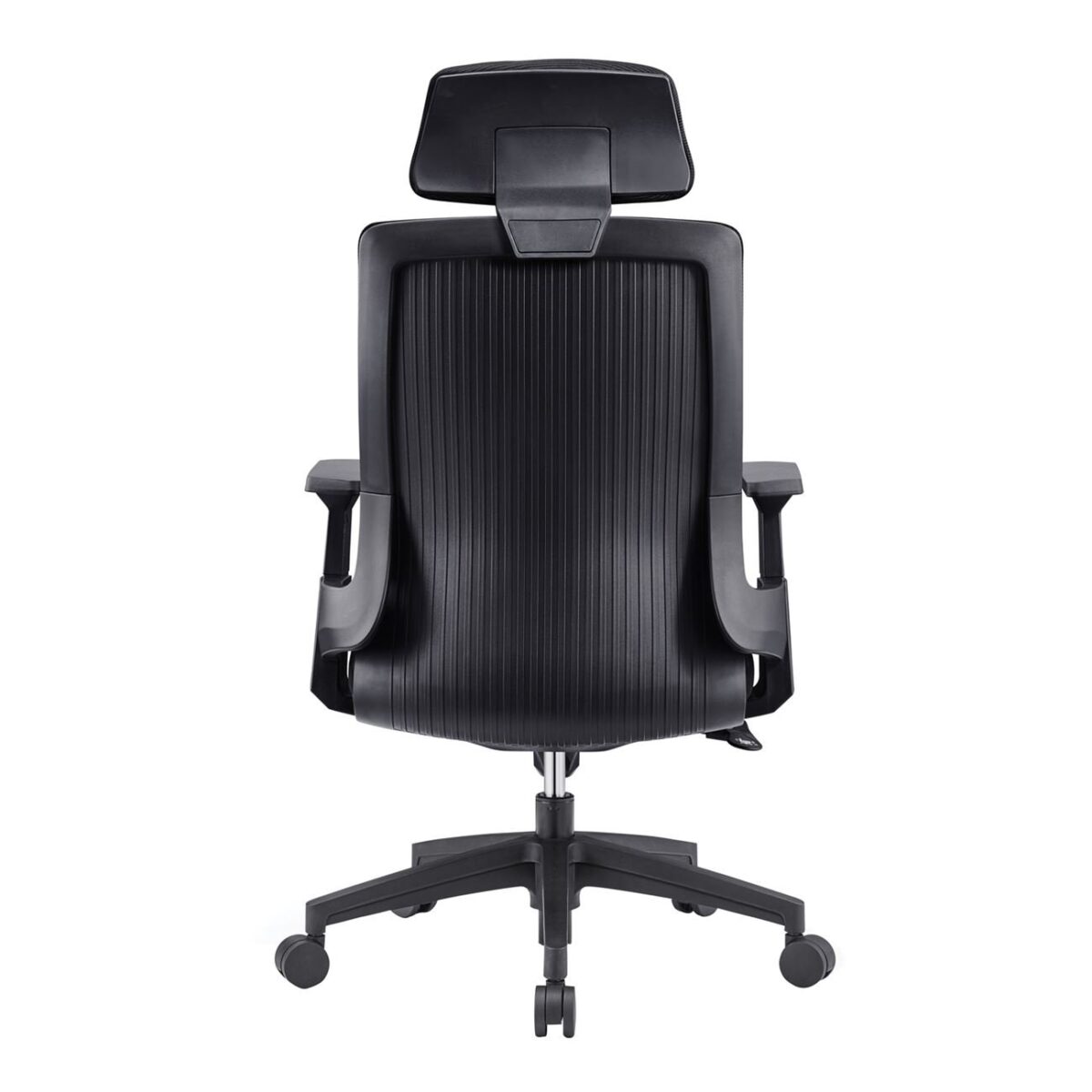 BF8900 Πολυθρόνα Γραφείου Διευθυντή, Mesh Μαύρο, Ύφασμα Μαύρο - Image 5