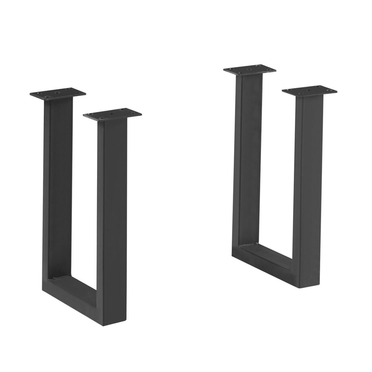 LIZARD Βάση Set 2 τεμαχίων 30x6 H.43cm για Τραπεζάκι Σαλονιού Μέταλλο Μαύρο - Image 4