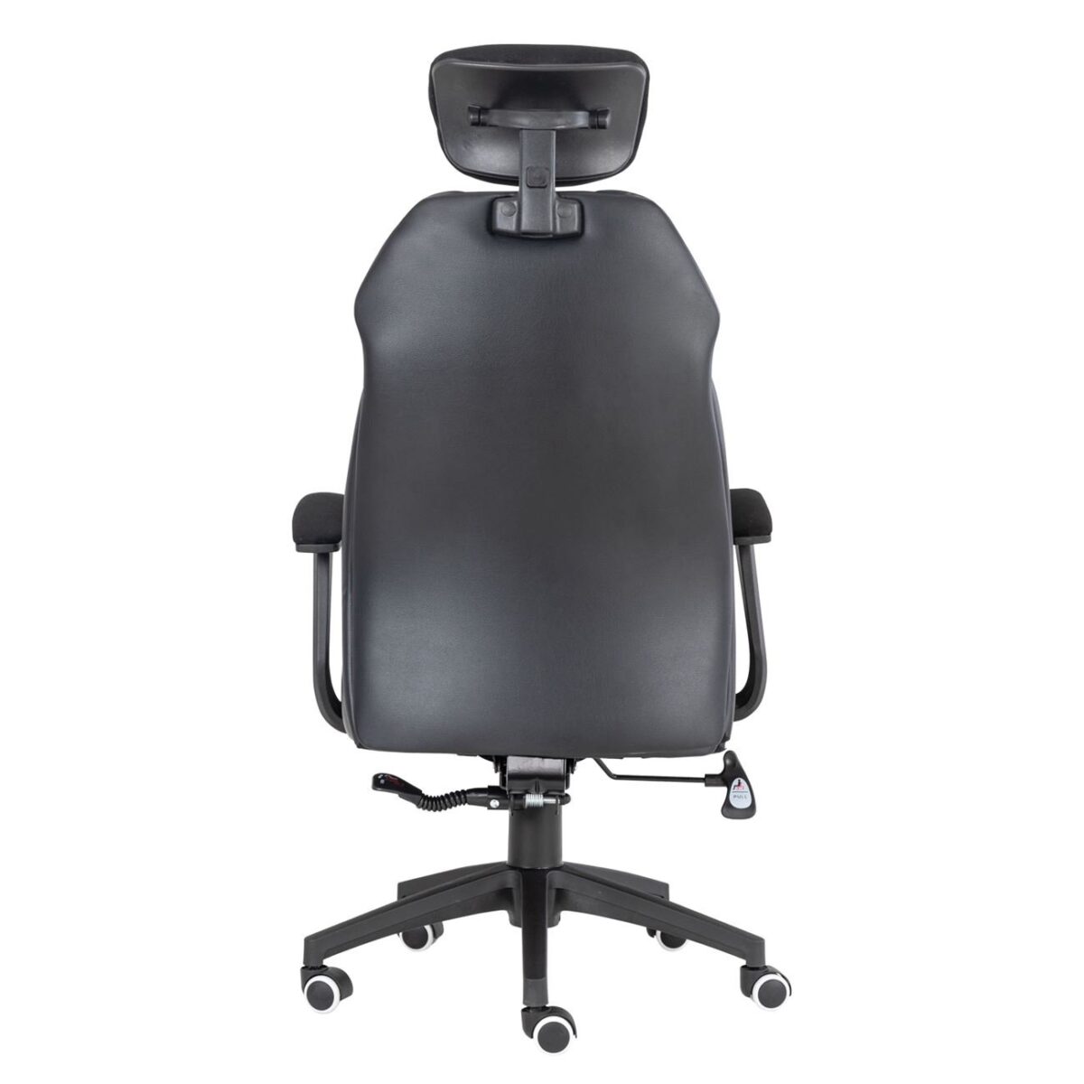 BF8300 Πολυθρόνα Γραφείου Διευθυντή, Microfiber Μαύρο PU Μαύρο - Image 6