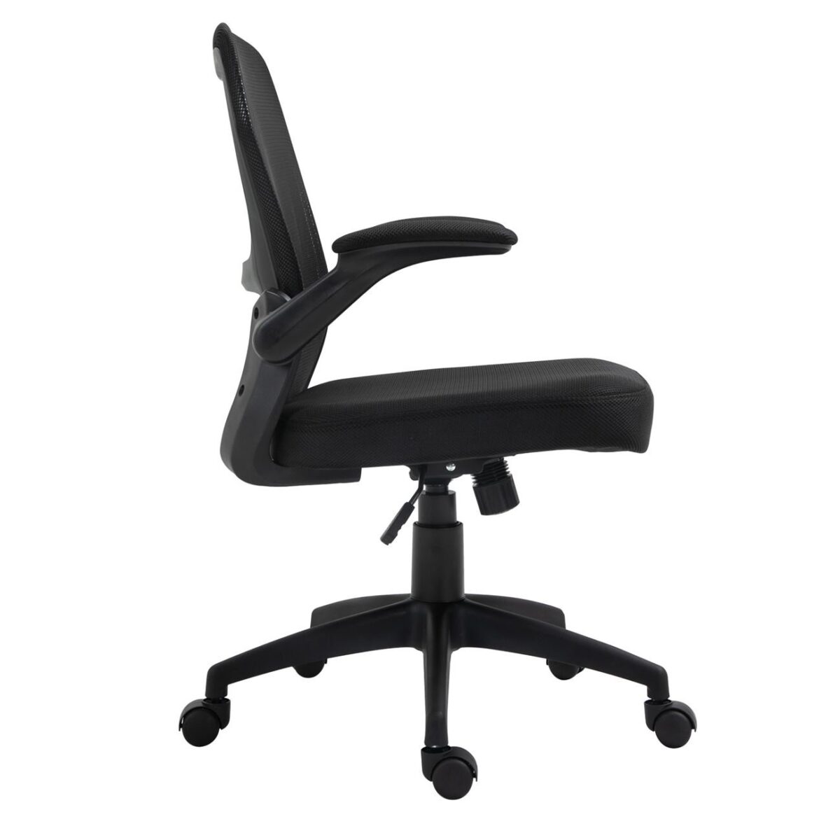 BF2920W Πολυθρόνα Γραφείου, Ανακλινόμενα Μπράτσα, Mesh Μαύρο - Image 3