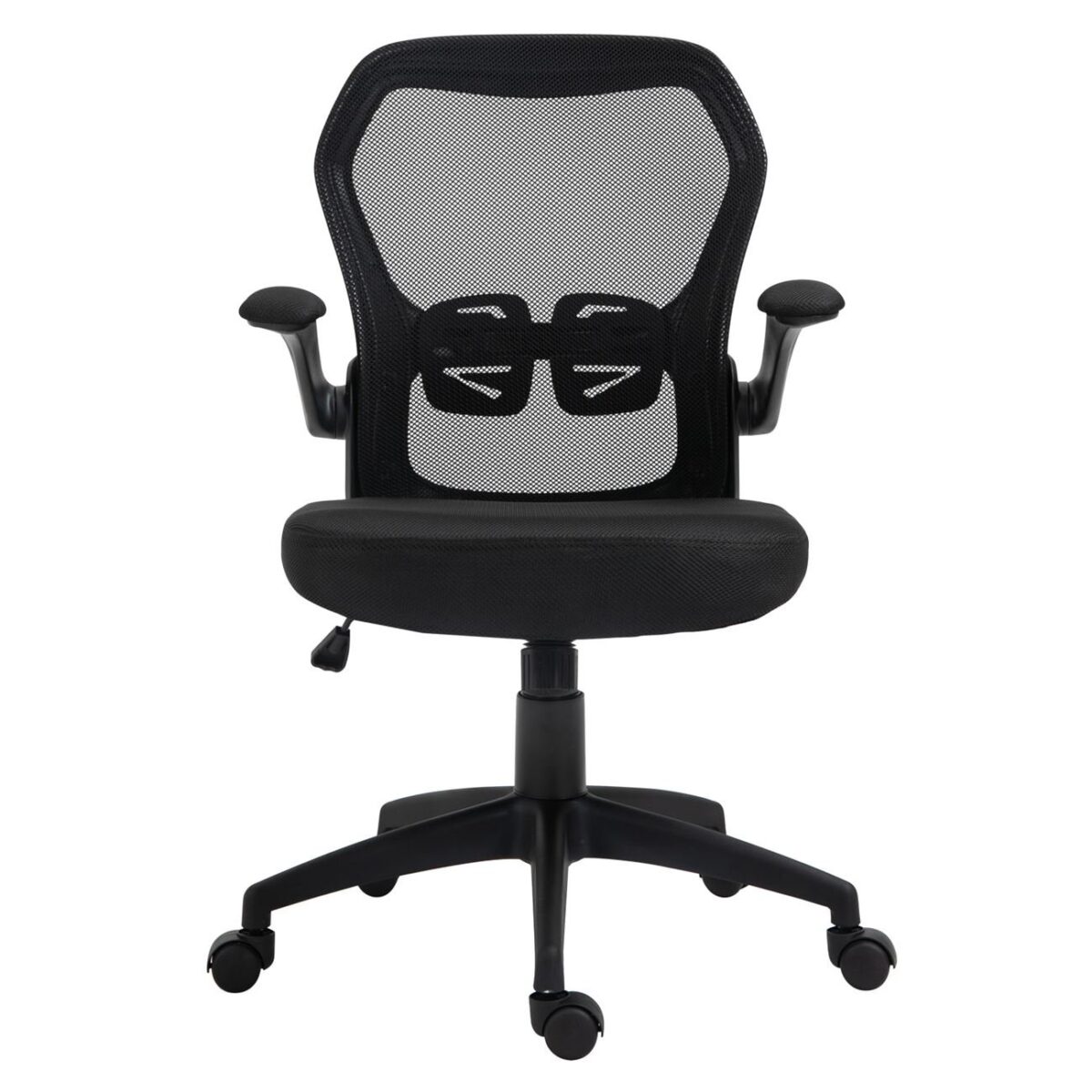 BF2920W Πολυθρόνα Γραφείου, Ανακλινόμενα Μπράτσα, Mesh Μαύρο - Image 4