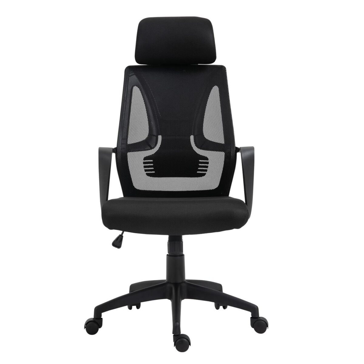 BF2950W Πολυθρόνα Γραφείου Διευθυντή, Mesh Μαύρο - Image 5