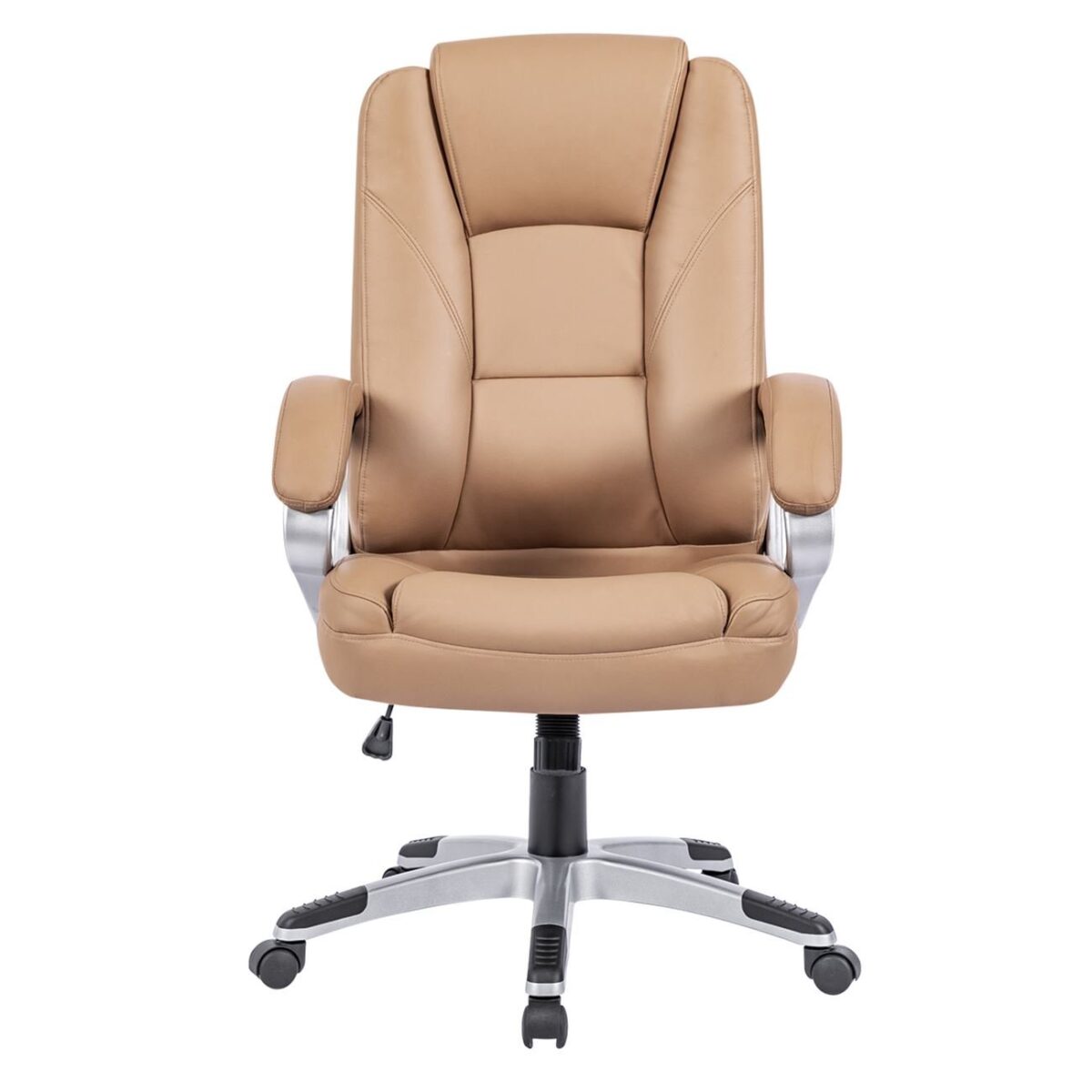 BF6950 Πολυθρόνα Γραφείου Διευθυντή, Pu Μπεζ - Image 5