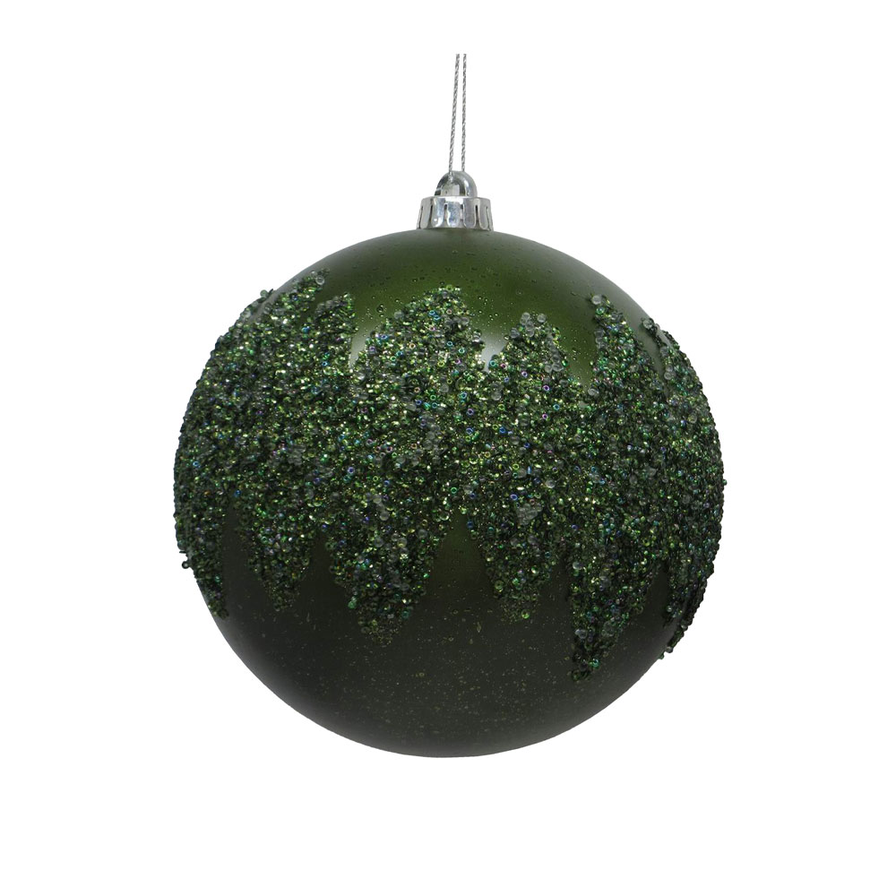 JINGLE ΧΡΙΣΤΟΥΓΕΝΝΙΑΤΙΚΗ ΜΠΑΛΑ 20x20x20cm ΠΛΑΣΤΙΚΟ ΠΡΑΣΙΝΟ