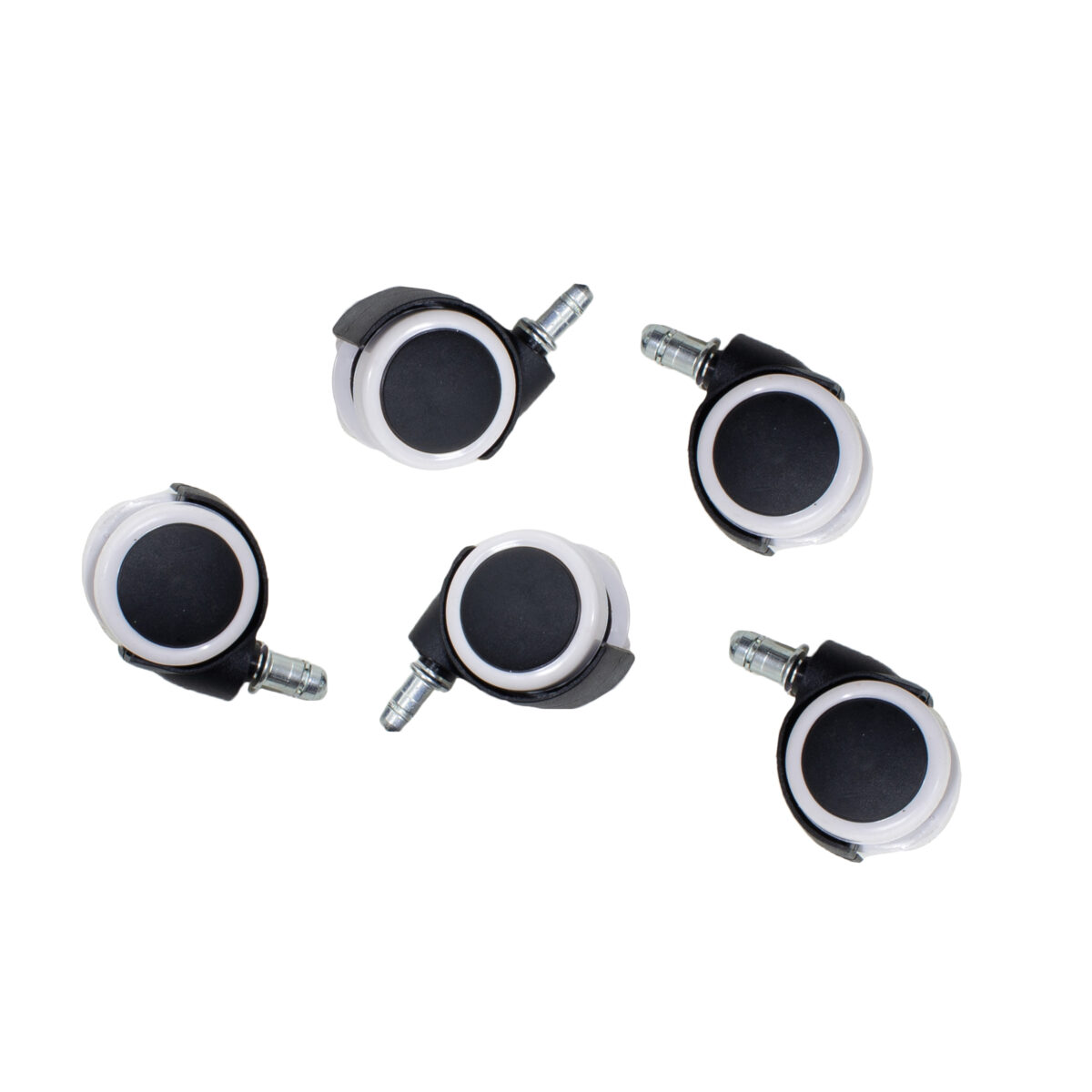 Ροδάκια σετ 5 τεμ για καρέκλες γραφείου Beviane