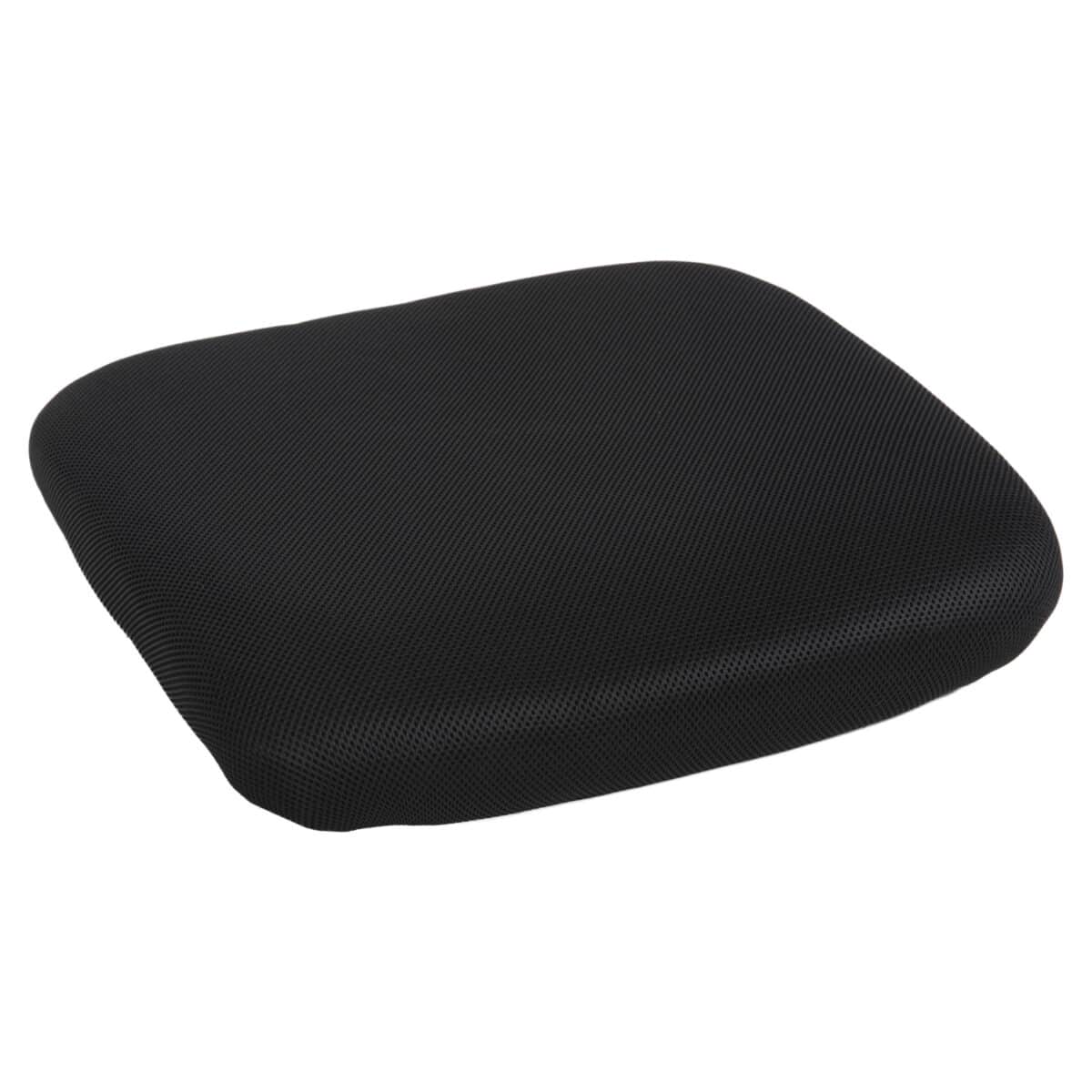 ΑΝΤΑΛΛΑΚΤΙΚΟ ΚΑΘΙΣΜΑ ΓΙΑ ΚΑΡΕΚΛΑ ΓΡΑΦΕΙΟΥ HM1000.01 ΜΑΥΡΟ ΥΦΑΣΜΑ 49x49 εκ - Image 4