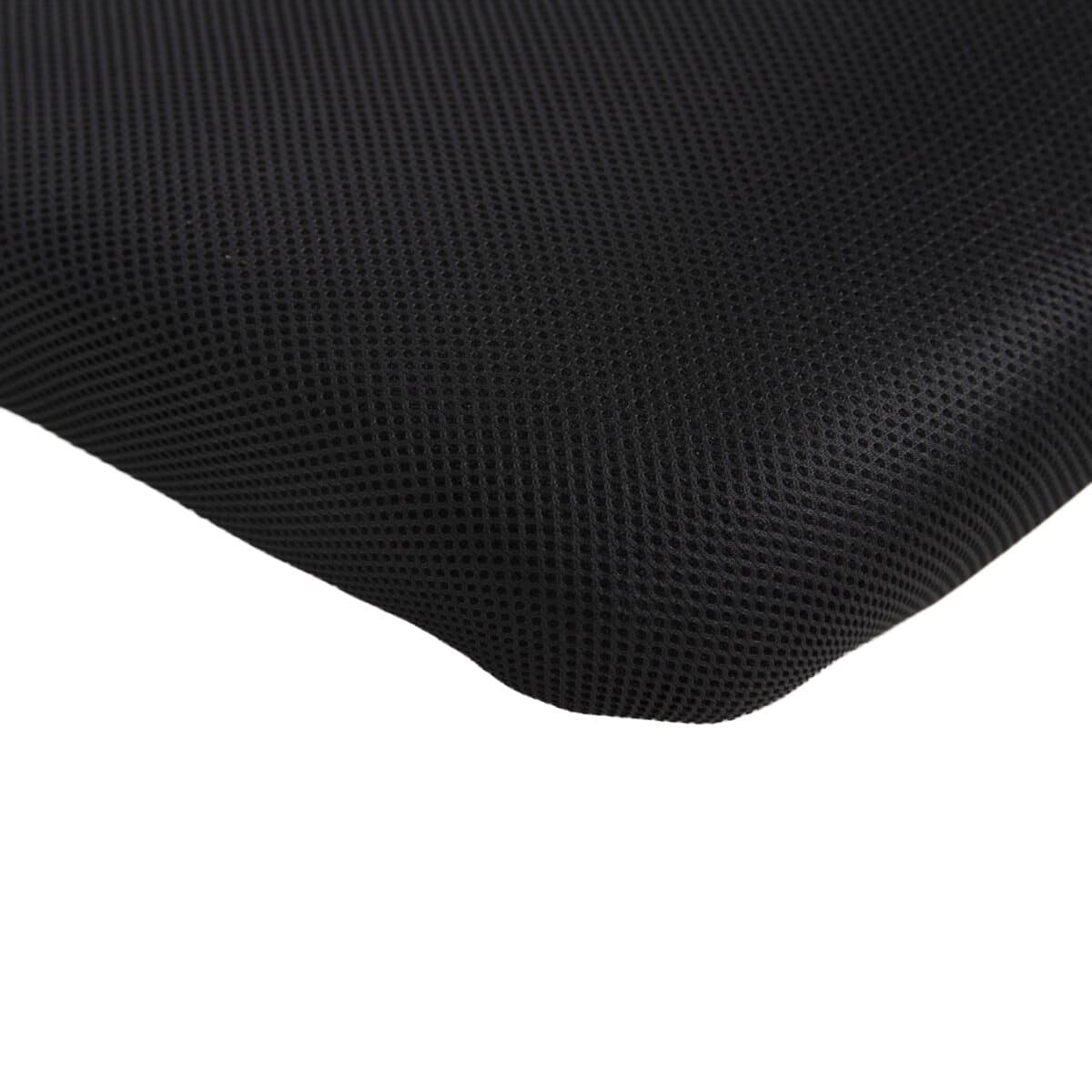 ΑΝΤΑΛΛΑΚΤΙΚΟ ΚΑΘΙΣΜΑ ΓΙΑ ΚΑΡΕΚΛΑ ΓΡΑΦΕΙΟΥ HM1000.01 ΜΑΥΡΟ ΥΦΑΣΜΑ 49x49 εκ - Image 5