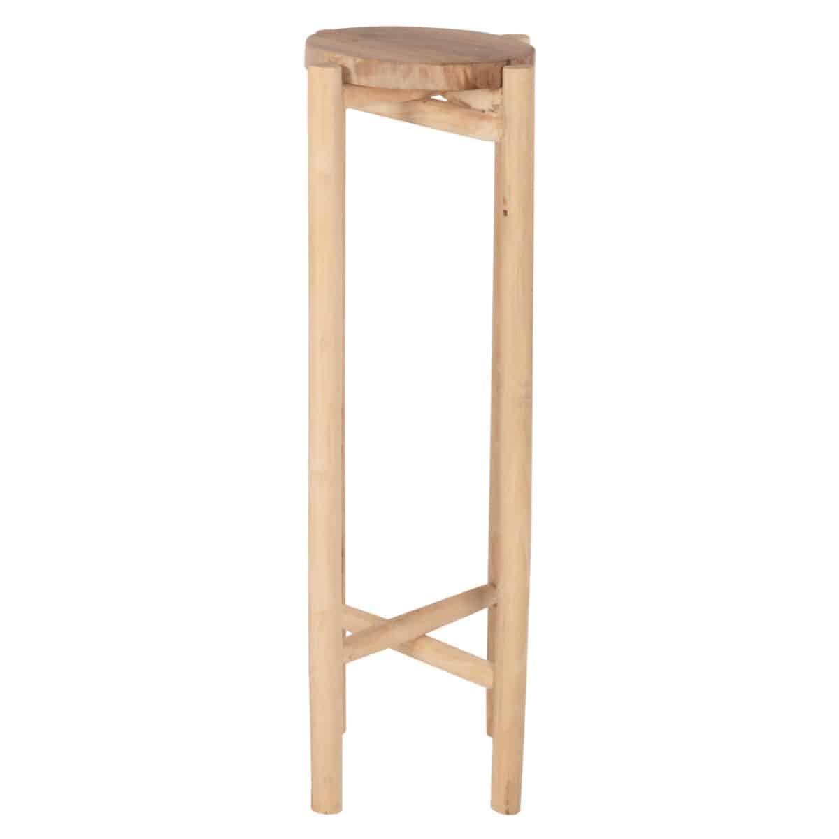 ΑΝΘΟΣΤΗΛΗ HOVER HM7936 ΞΥΛΟ ΤΕΑΚ ΣΕ ΦΥΣΙΚΟ ΧΡΩΜΑ Φ30x100Yεκ. - Image 3