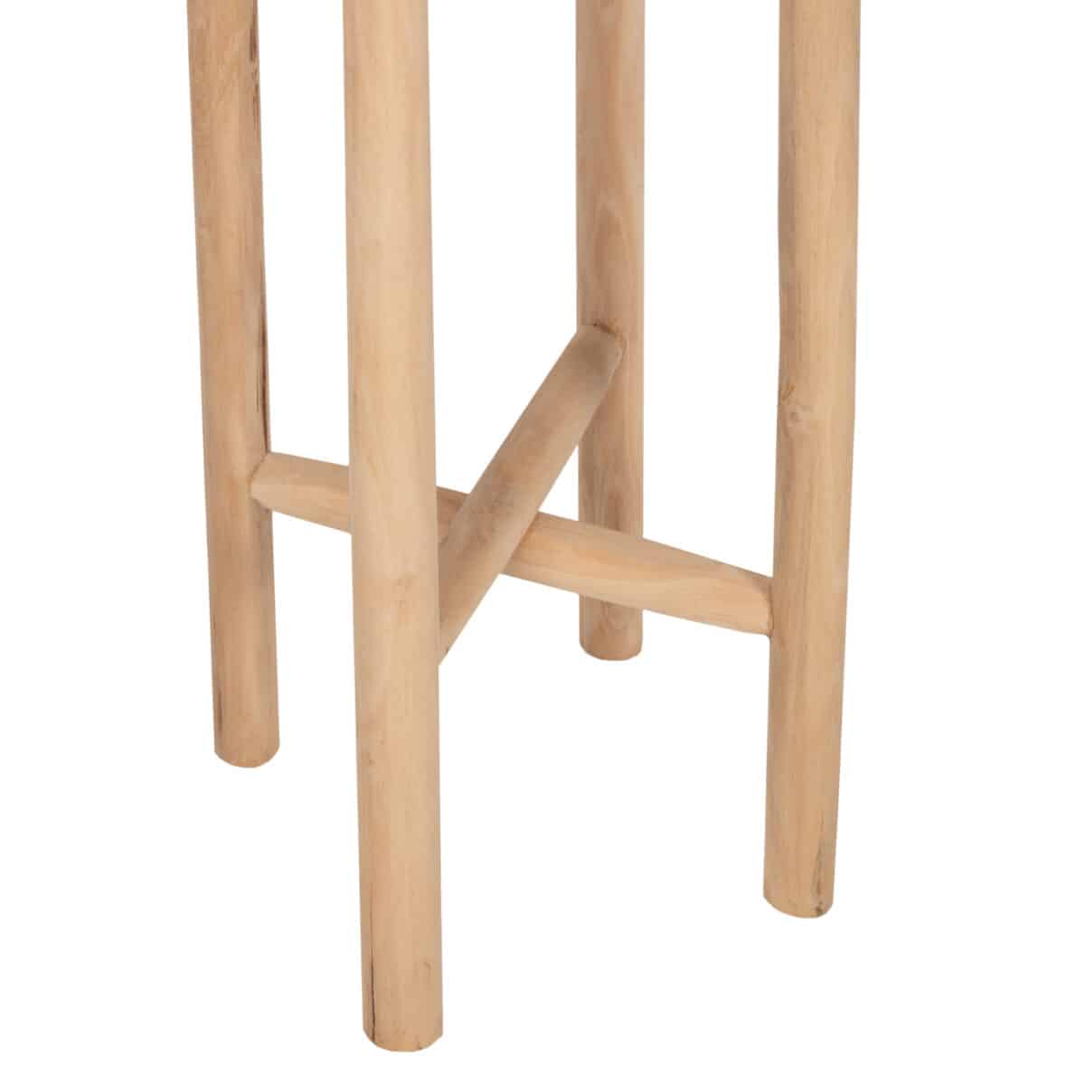 ΑΝΘΟΣΤΗΛΗ HOVER HM7936 ΞΥΛΟ ΤΕΑΚ ΣΕ ΦΥΣΙΚΟ ΧΡΩΜΑ Φ30x100Yεκ. - Image 5