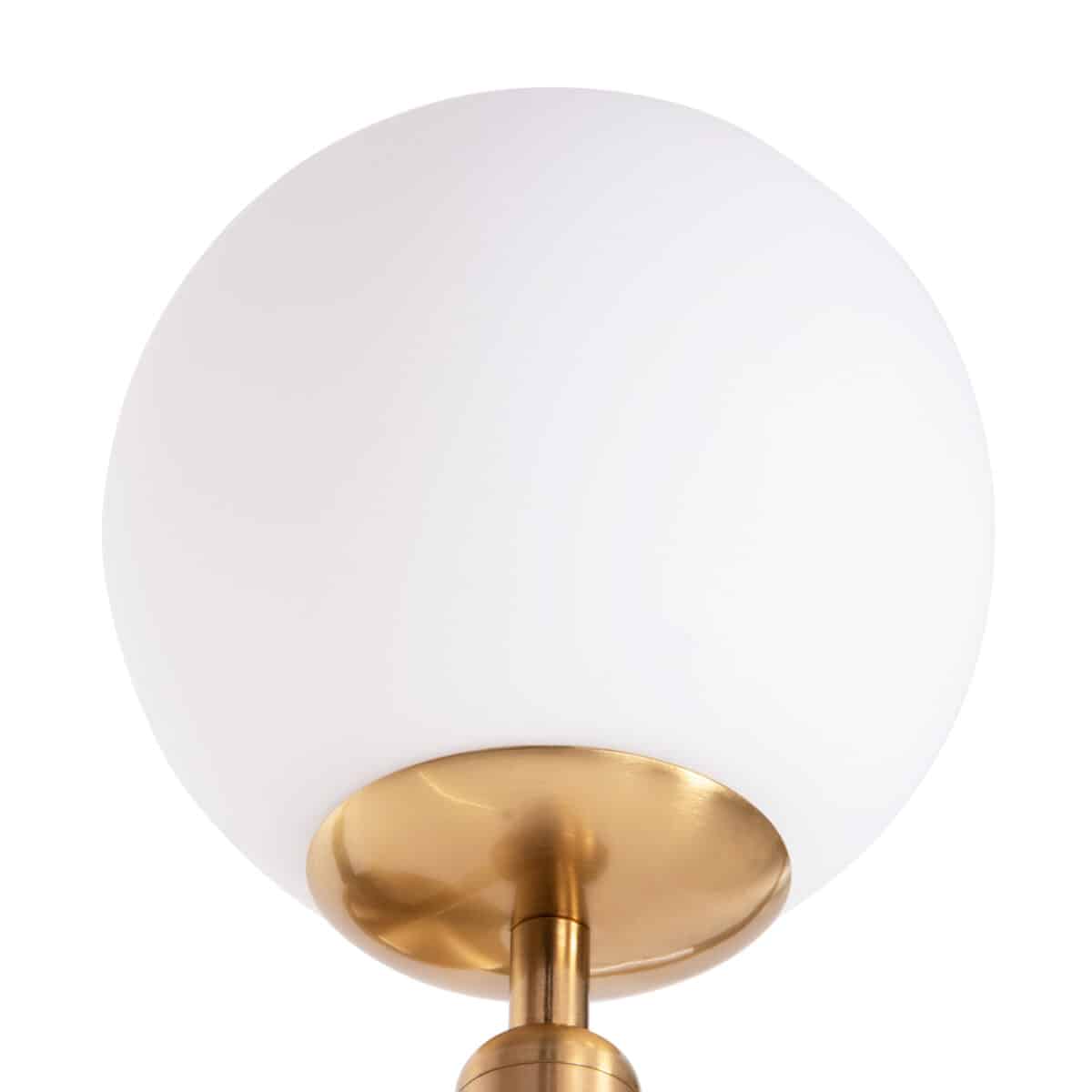 ΑΠΛΙΚΑ ΤΟΙΧΟΥ HOMY HM4470 ΜΕΤΑΛΛΙΚΗ ΒΑΣΗ ΧΡΥΣΗ-ΓΥΑΛΙ [Ε27] 14x21x33Υεκ. - Image 5