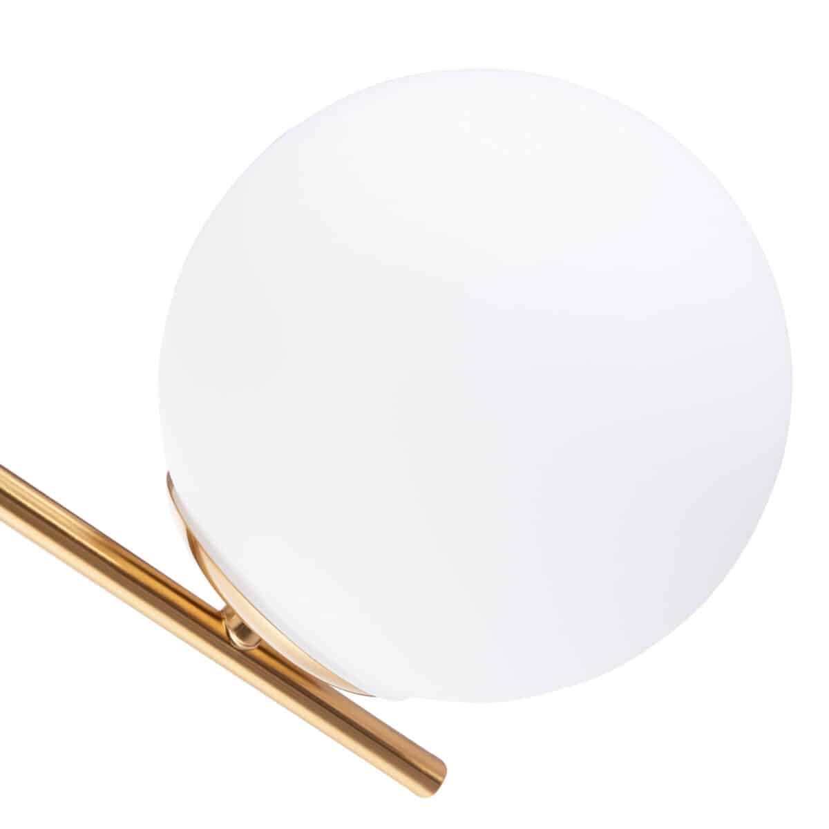 ΑΠΛΙΚΑ ΤΟΙΧΟΥ HOMY2 HM4471 ΜΕΤΑΛΛΙΚΗ ΒΑΣΗ ΧΡΥΣΗ-ΓΥΑΛΙ [Ε27] 14,5x28x21Υεκ. - Image 4