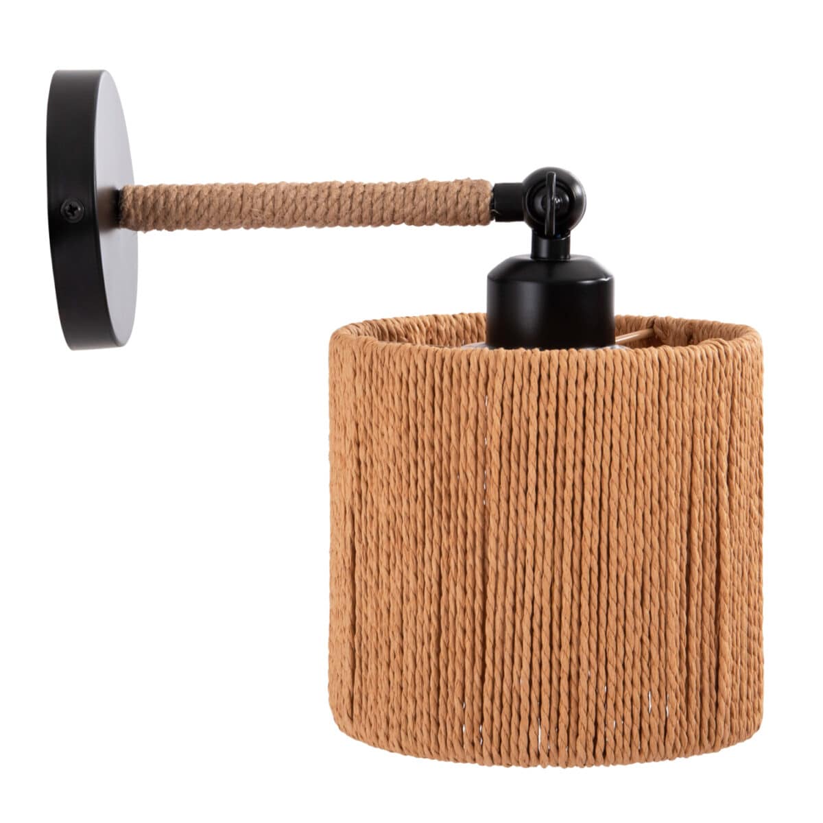 ΑΠΛΙΚΑ ΤΟΙΧΟΥ LANT HM4476 ΜΕΤΑΛΛΙΚΗ ΒΑΣΗ-ΣΧΟΙΝΙ- [Ε27] 15x15x35-23Υεκ. - Image 5