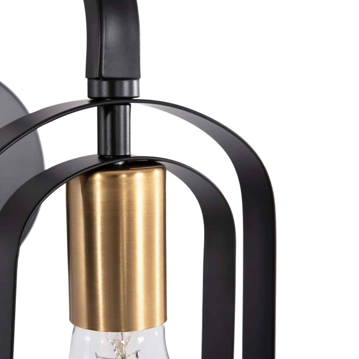 ΑΠΛΙΚΑ ΤΟΙΧΟΥ BIUT HM7443.11 ΜΕΤΑΛΛΟ ΣΕ ΜΑΥΡΟ--ΧΡΥΣΟ ΝΤΟΥΙ 16x19x38Υεκ. - Image 6