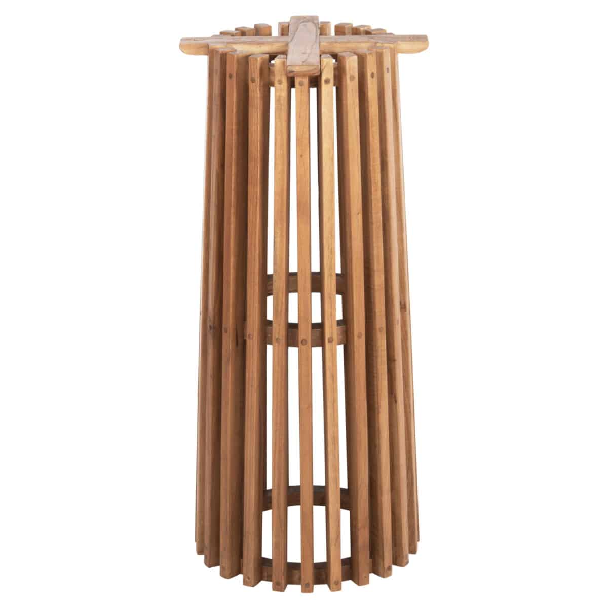 ΒΑΣΗ BAR STAND ΕΣΩΤ.ΧΩΡΟΥ ΜΕΣ.ΥΨΟΥΣ ΣΤΡΟΓΓΥΛΗ FRANTZ HM9857.11 MINDI ΞΥΛΟ ΣΕ ΦΥΣΙΚΟ Φ40x90Υεκ.