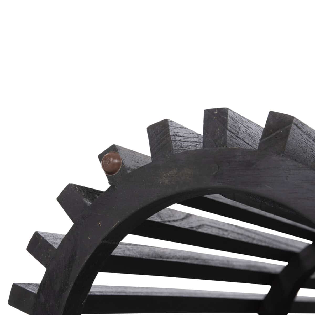 ΒΑΣΗ BAR STAND ΕΣΩΤ.ΧΩΡΟΥ ΜΕΣ.ΥΨΟΥΣ ΣΤΡΟΓΓΥΛΗ FRANTZ HM9857.12 MINDI ΞΥΛΟ ΣΕ ΜΑΥΡΟ Φ40x90Υεκ. - Image 6