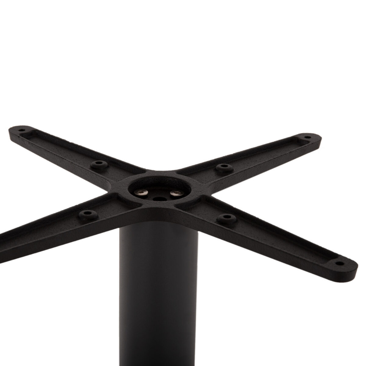 ΒΑΣΗ ΜΕΤΑΛΛΙΚΗ ΜΠΑΡ ΜΕΣΑΙΟΥ ΥΨΟΥΣ ΓΚΡΙ ΜΑΤ HM474.20 ΣΤΑΥΡΟΣ 46Χ46εκ 45Χ45Χ94Υεκ. - Image 5