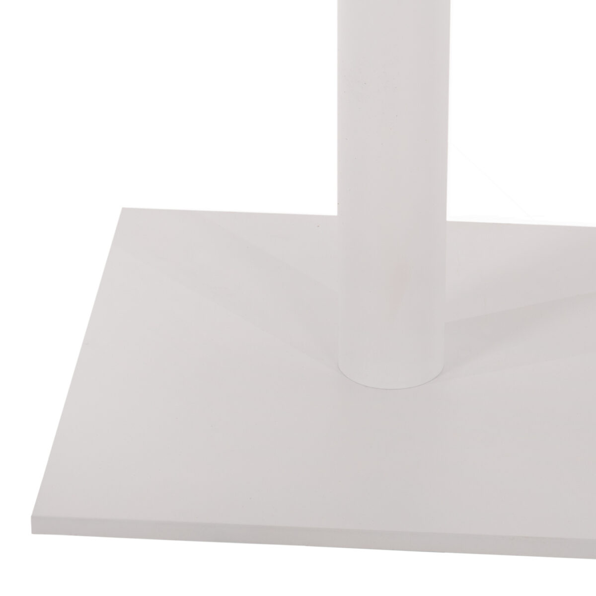 ΒΑΣΗ ΜΕΤΑΛΛΙΚΗ ΜΠΑΡ ΜΕΣΑΙΟΥ ΥΨΟΥΣ ΛΕΥΚΟ ΜΑΤ HM474.02 ΣΤΑΥΡΟΣ 46Χ46εκ 45Χ45Χ94Υεκ. - Image 5