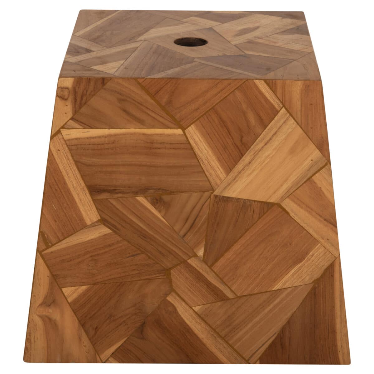 ΒΑΣΗ ΟΜΠΡΕΛΑΣ ΤΣΙΜΕΝΤΟΥ HM6122 ΕΞΩΤΕΡΙΚΗ ΕΠΕΝΔΥΣΗ ΞΥΛΟ ΤΕΑΚ-ΤΡΥΠΑ Φ5εκ- 47x47x42Υεκ. - Image 3