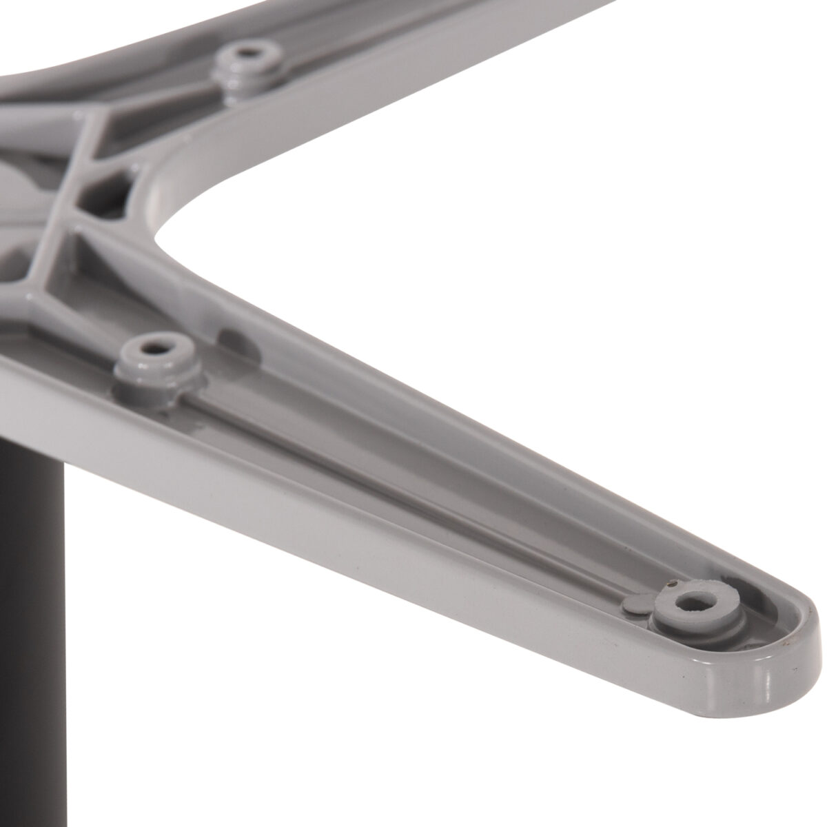 ΒΑΣΗ ΤΡΑΠΕΖΙΟΥ ΑΛΟΥΜΙΝΙΟΥ ΜΑΥΡΟ ΜΑΤ HM475.01 ΣΤΑΥΡΟΣ 46Χ46εκ 46Χ46Χ72Υεκ. - Image 7