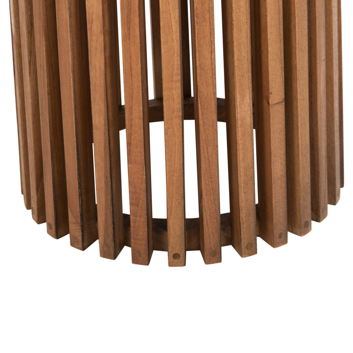 ΒΑΣΗ ΤΡΑΠΕΖΙΟΥ ΕΣΩΤ.ΧΩΡΟΥ ΣΤΡΟΓΓΥΛΗ FRANTZ HM9459.11 MINDI ΞΥΛΟ ΣΕ ΦΥΣΙΚΟ Φ45x73Yεκ. - Image 6