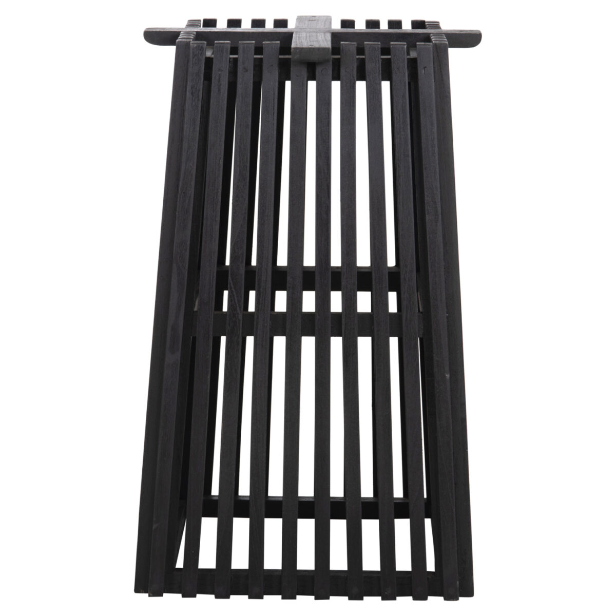 ΒΑΣΗ ΤΡΑΠΕΖΙΟΥ ΕΣΩΤ.ΧΩΡΟΥ ΤΕΤΡΑΓΩΝΗ FRANTZ HM9460.12 ΞΥΛΟ MINDI ΣΕ ΜΑΥΡΟ 60x60x73Y εκ. - Image 3