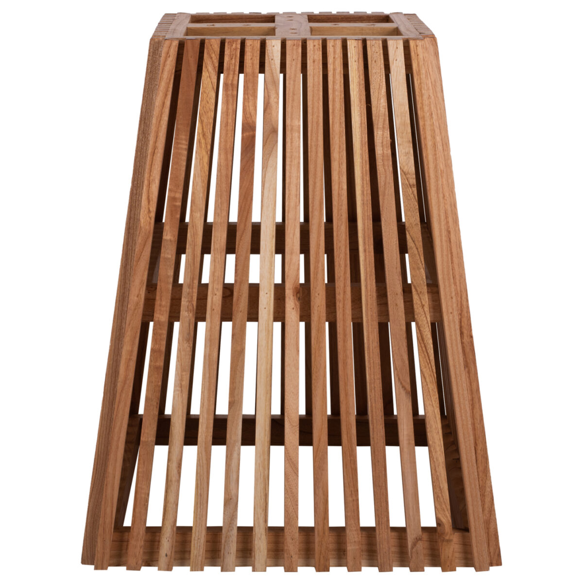 ΒΑΣΗ ΤΡΑΠΕΖΙΟΥ ΕΣΩΤ.ΧΩΡΟΥ ΤΕΤΡΑΓΩΝΗ FRANTZ HM9460.01 ΞΥΛΟ MINDI ΣΕ ΦΥΣΙΚΟ 60x60x75Y εκ. - Image 3