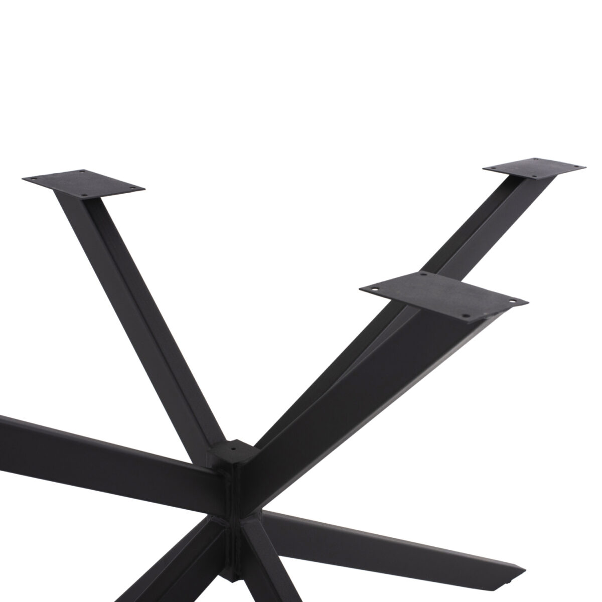 ΒΑΣΗ ΤΡΑΠΕΖΙΟΥ ΜΑΥΡΗ ΜΕΤΑΛΛΙΚΗ ΔΙΠΛΗ ΧΙΑΣΤΙ HM5917 130x72x71,5Υεκ. - Image 4