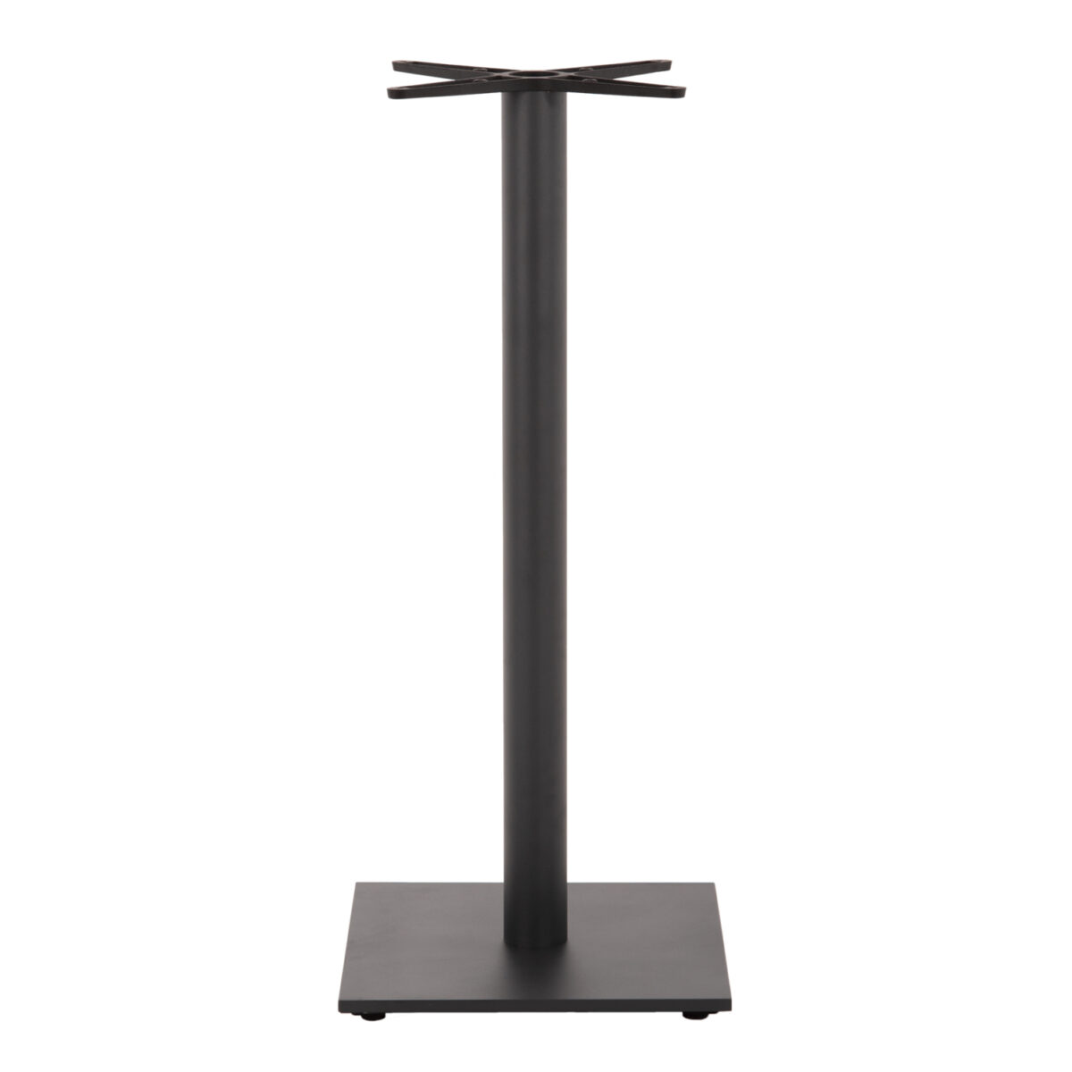 ΒΑΣΗ ΤΡΑΠΕΖΙΟΥ ΜΠΑΡ ΜΕΤΑΛΛΙΚΗ ΓΚΡΙ ΜΑΤ 46Χ46Χ108Yεκ. ΜΕ ΡΕΓΟΥΛΑΤΟΡΟΥΣ HM439.20 - Image 3