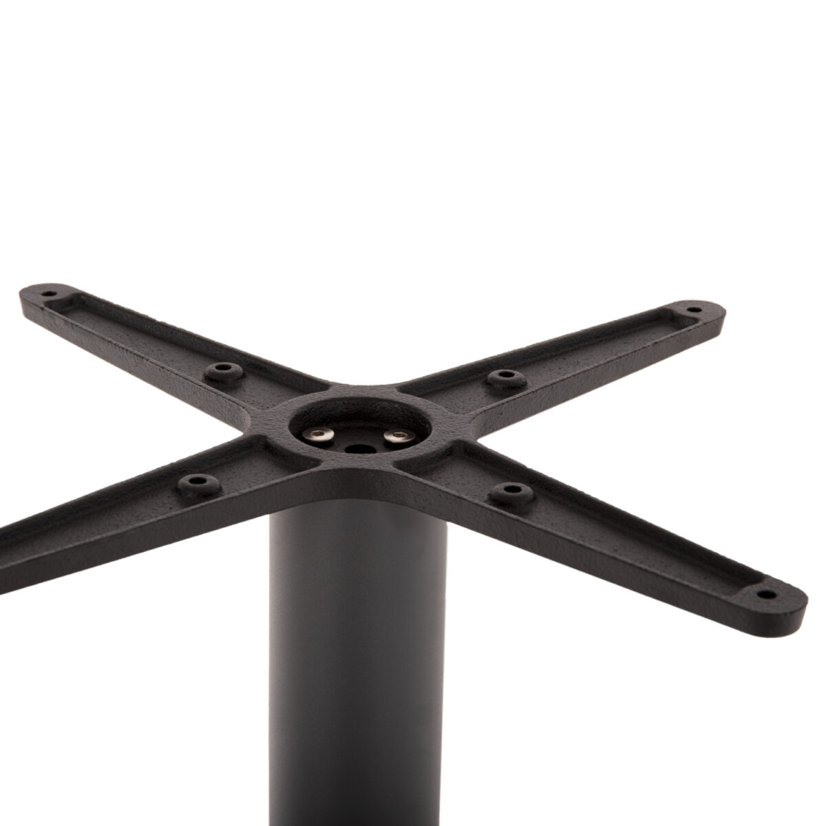 ΒΑΣΗ ΤΡΑΠΕΖΙΟΥ ΜΠΑΡ ΜΕΤΑΛΛΙΚΗ ΓΚΡΙ ΜΑΤ 46Χ46Χ108Yεκ. ΜΕ ΡΕΓΟΥΛΑΤΟΡΟΥΣ HM439.20 - Image 5