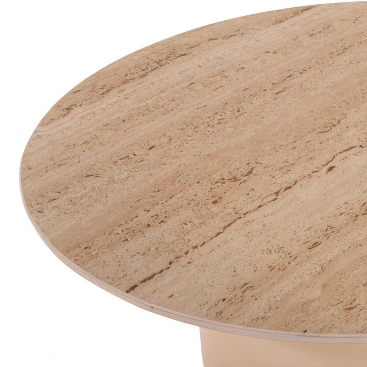 ΒΟΗΘΗΤΙΚΑ ΤΡΑΠΕΖΑΚΙΑ 2ΤΜΧ FEREN HM9664 ΜΕΤΑΛΛΟ ΚΡΕΜ-ΚΕΡΑΜΙΚO TOP Φ60 & Φ50  εκ. - Image 7