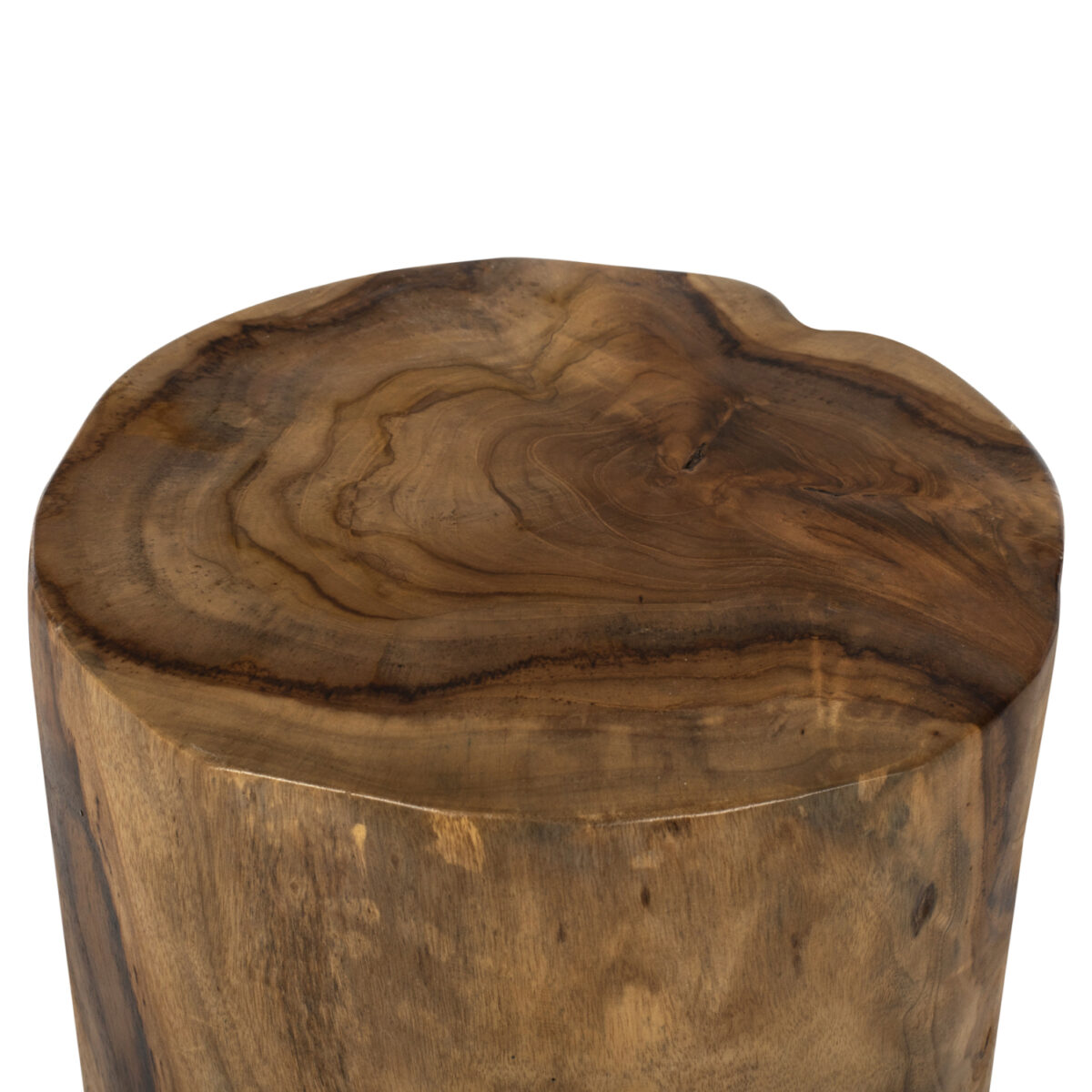 ΒΟΗΘΗΤΙΚΟ ΤΡΑΠΕΖΑΚΙ ΑΠΟ ΜΑΣΙΦ ΞΥΛΟ ΤEAK ΦΥΣΙΚΟ Φ30X40Υεκ. HM9349 - Image 4