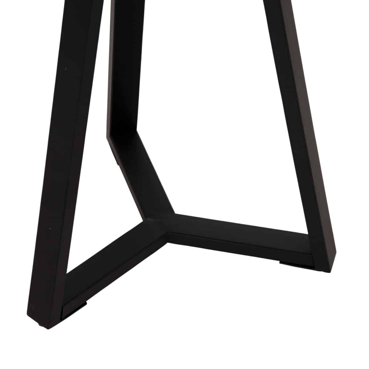 ΒΟΗΘΗΤΙΚΟ ΤΡΑΠΕΖΑΚΙ ROCKET HM9587.02 MDF ΓΚΡΙ ΜΑΡΜΑΡΟ-ΜΑΥΡΗ ΜΕΤΑΛΛΙΚΗ ΒΑΣΗ Φ45x55Υεκ. - Image 6