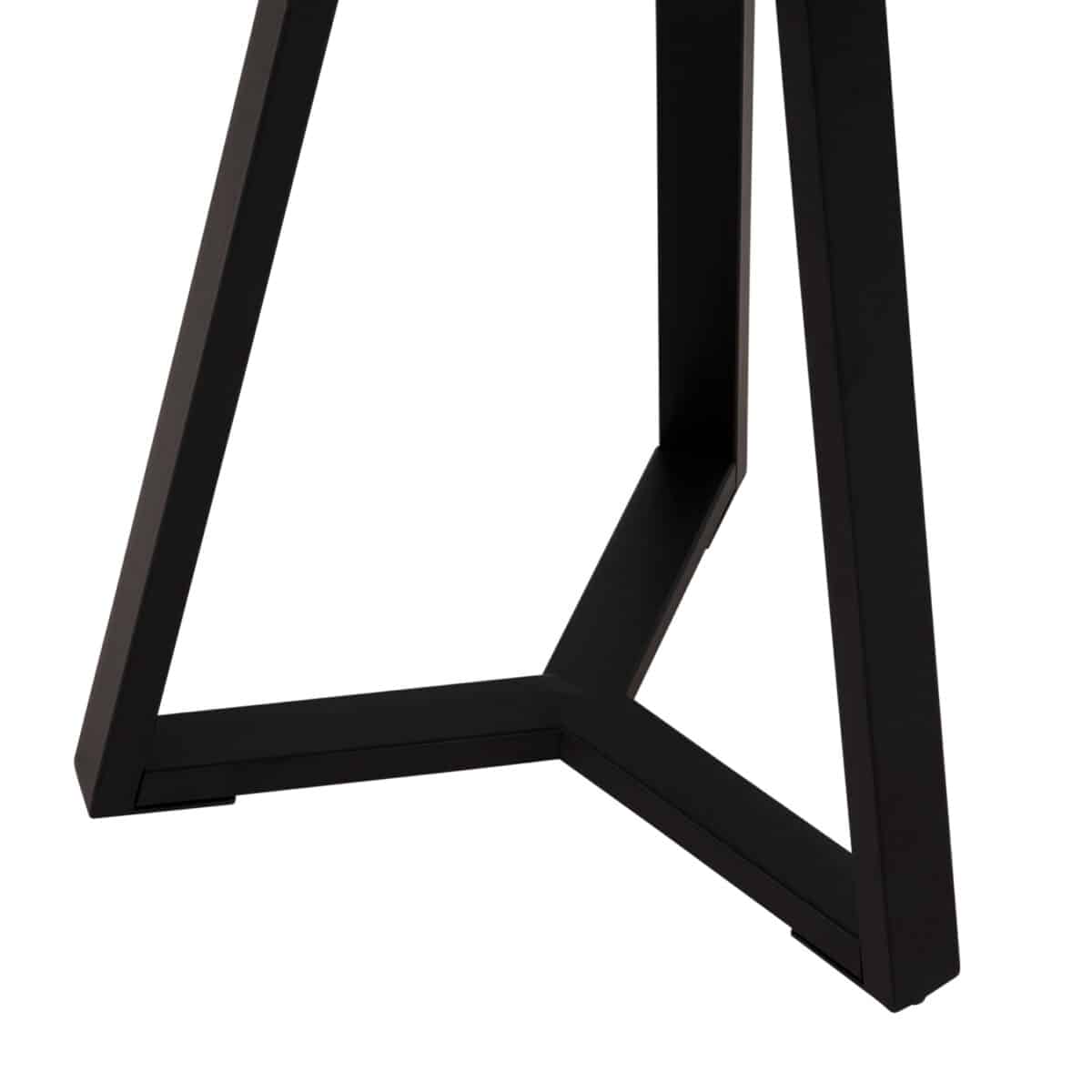boithitiko-trapezaki-fb9958704-mdf-karyd-5 ΒΟΗΘΗΤΙΚΟ ΤΡΑΠΕΖΑΚΙ ROCKET HM9587.04 MDF ΚΑΡΥΔΙ-ΜΑΥΡΗ ΜΕΤΑΛΛΙΚΗ ΒΑΣΗ Φ45x55Υεκ. - Image 6