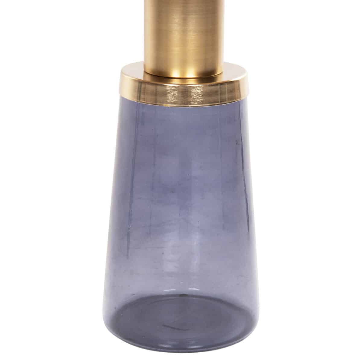 ΒΟΗΘΗΤΙΚΟ ΤΡΑΠΕΖΑΚΙ BALLIN HM9725 ΜΠΛΕ ΓΥΑΛΙ-ΧΡΥΣΟ ΜΕΤΑΛΛΟ Φ37,5x49,5Υεκ. - Image 6