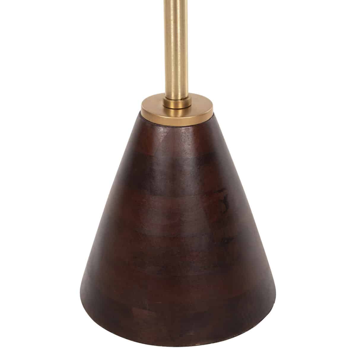 ΒΟΗΘΗΤΙΚΟ ΤΡΑΠΕΖΑΚΙ KAPPUR HM9726 ΞΥΛΟ MANGO ΣΕ ΚΑΡΥΔΙ-ΜΕΤΑΛΛΟ ΧΡΥΣΟ Φ38x62Υεκ - Image 6