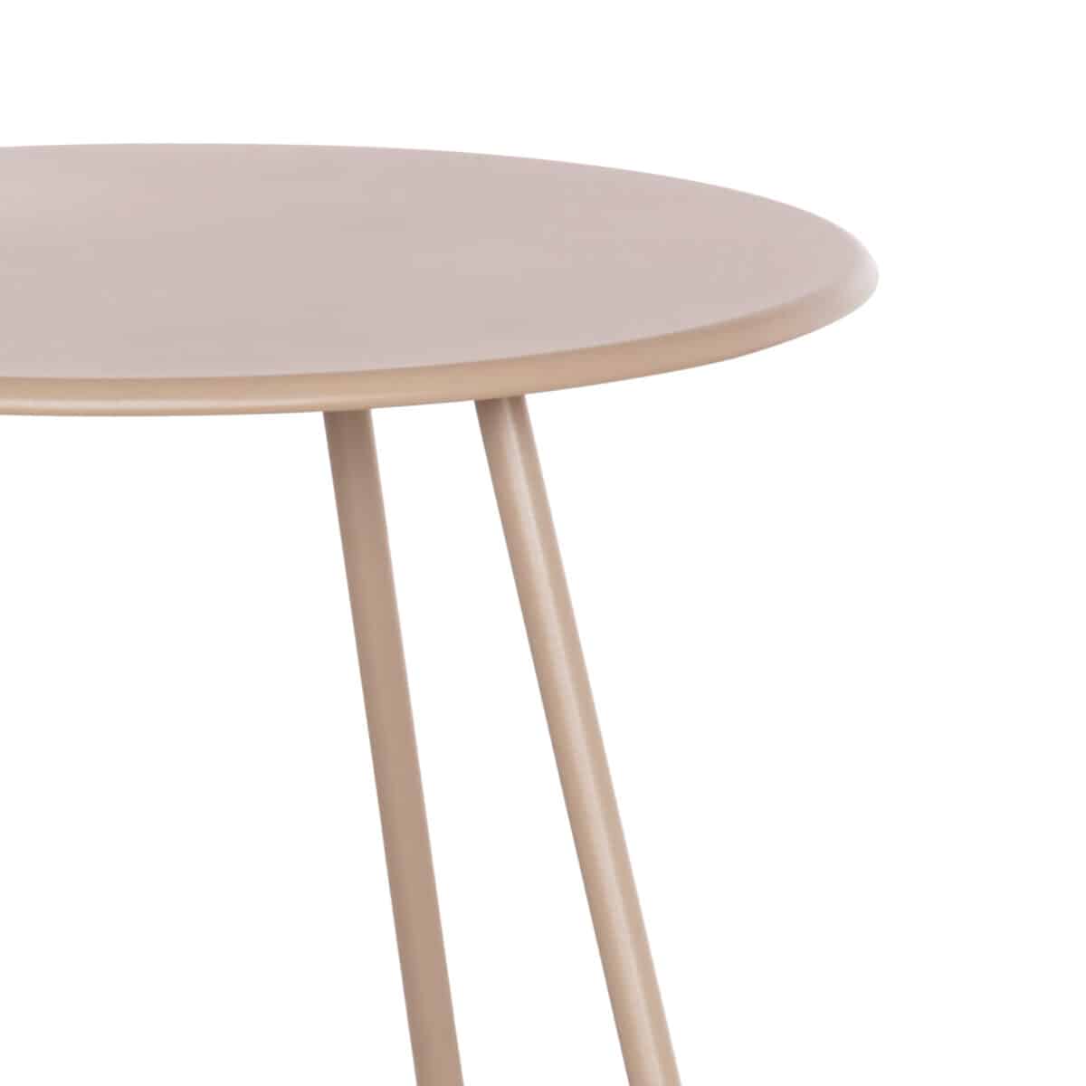 ΒΟΗΘΗΤΙΚΟ ΤΡΑΠΕΖΑΚΙ ΜΕΤΑΛΛΙΚΟ ΣΤΡΟΓΓΥΛΟ SAMMON HM6271.03 ΚΑΠΟΥΤΣΙΝΟ Φ45x50Υεκ - Image 6