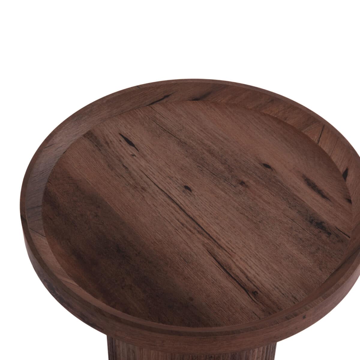 boithitiko-trapezi-fb918027-mdf-se-skoyr-4 ΒΟΗΘΗΤΙΚΟ ΤΡΑΠΕΖΙ MARGON HM18027 MDF ΣΕ ΣΚΟΥΡΟ ΚΑΦΕ ΞΥΛΟΥ Φ45x50,5Υεκ. - Image 5