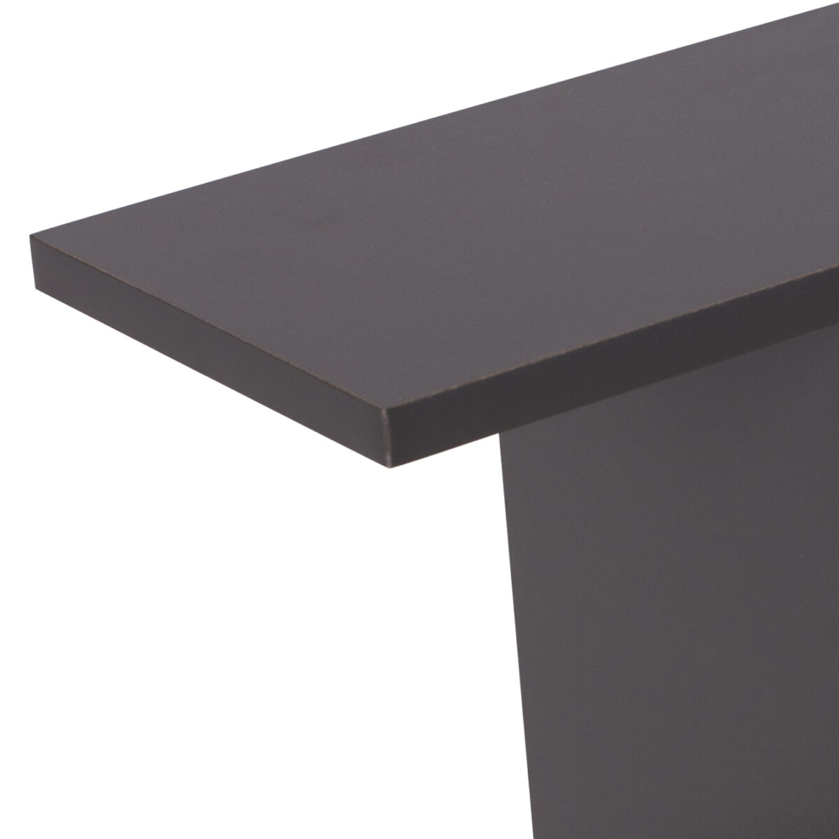 ΒΟΗΘΗΤΙΚΟ ΤΡΑΠΕΖΙ ΜΕ ΡΑΦΙΑ AMEER ΜΕΛΑΜΙΝΗ ΣΕ ΧΡΩΜΑ ΓΚΡΙ HM8881.20 50x17x56Υεκ. - Image 4