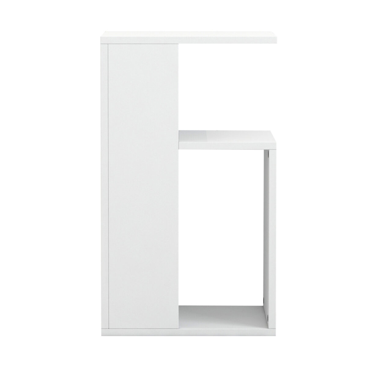 boithitiko-trapezi-melaminis-leyko-35x29-4 ΒΟΗΘΗΤΙΚΟ ΤΡΑΠΕΖΙ DAWN ΜΕΛΑΜΙΝΗΣ ΛΕΥΚΟ 35X29,5X60Yεκ.HM8880.11 - Image 5