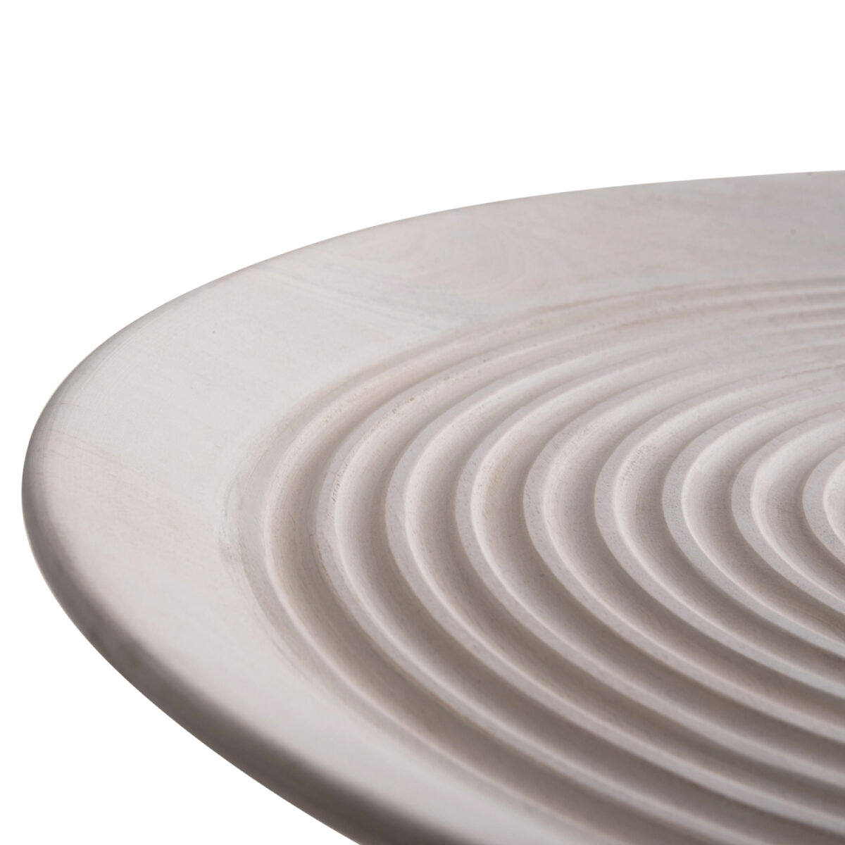 ΒΟΗΘΗΤΙΚΟ ΤΡΑΠΕΖΙ ΣΤΡΟΓΓΥΛΟ ROSS HM9708 ΜΑΣΙΦ ΞΥΛΟ MANGO ΣΕ ΛΕΥΚΟ Φ45x48Υεκ. - Image 7